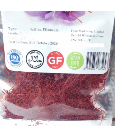 Organic Saffron Grade 1